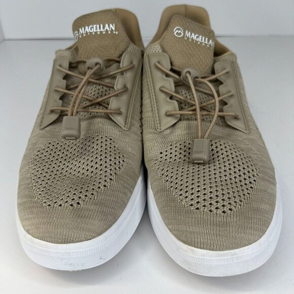 Magellan Outdoor Mens 159007 Brown Man Made Low Top Size 9 Hiking Shoes - Picture 3 of 8